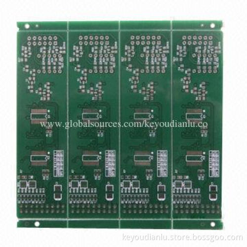 High-density Double-sided PCB, 0.3mm Minimum Hole Diameter
